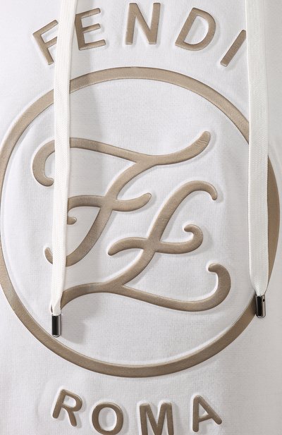 Худи FENDI белого цвета по цене 55050 руб., арт. FAF105 AA4H, фото 5 Худи FENDI, арт. FAF105 AA4H, фото 5