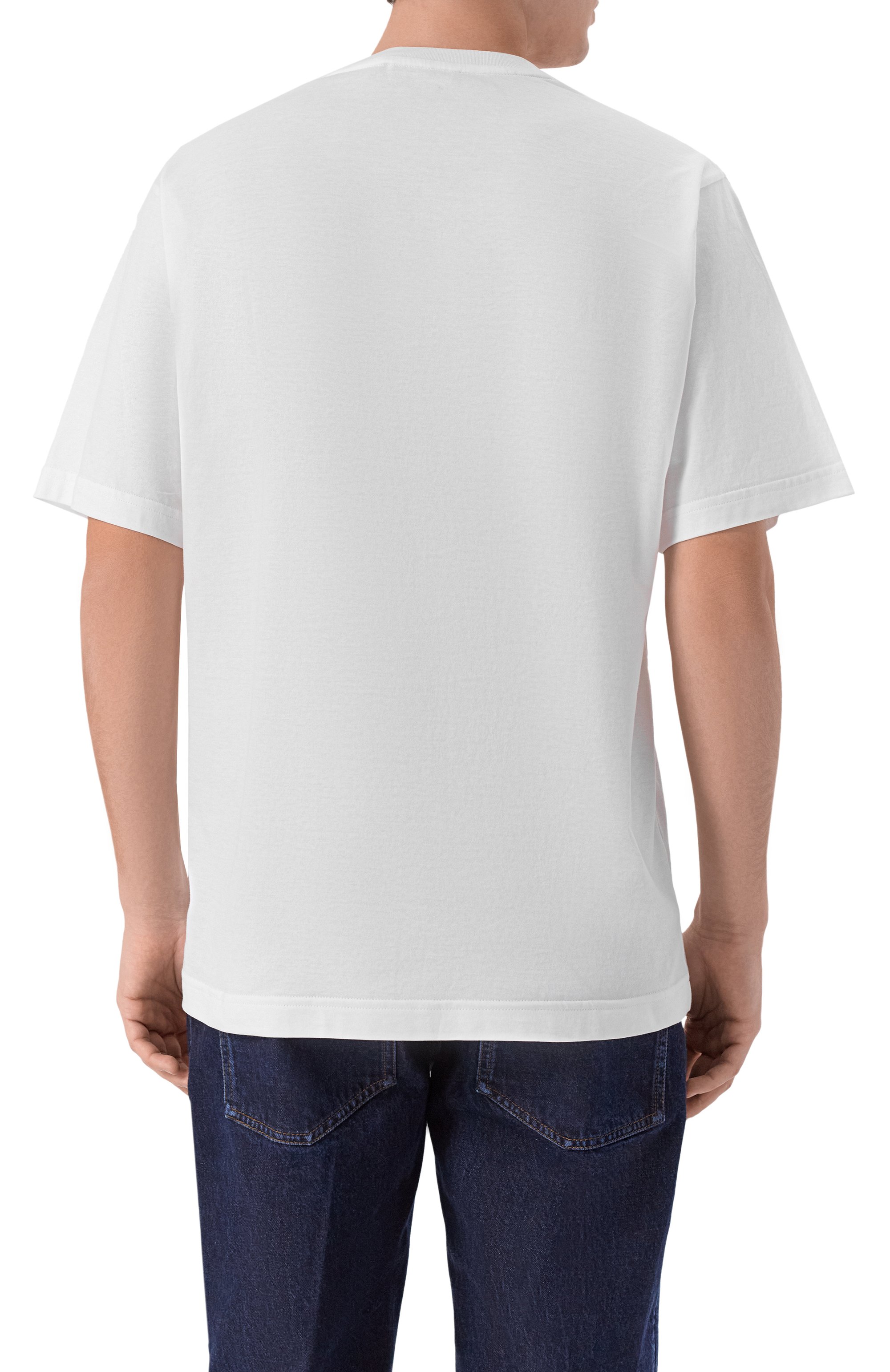 Хлопковая футболка DOLCE & GABBANA, арт. G8PN9T/FU7EQ, фото 4