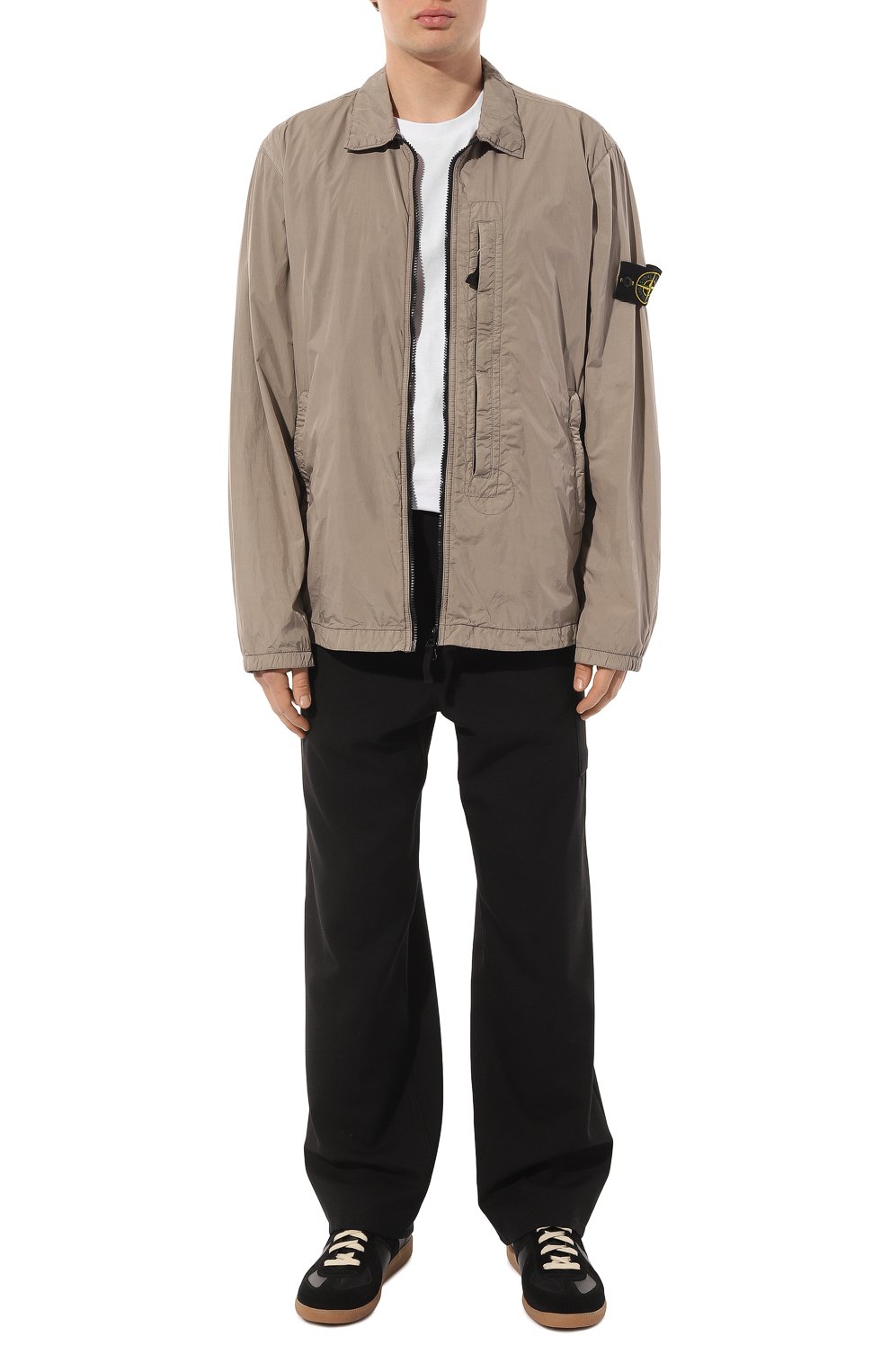 Куртка STONE ISLAND темно-бежевого цвета по цене 66050 руб., арт. 731510123, фото 2 Куртка STONE ISLAND, арт. 731510123, фото 2