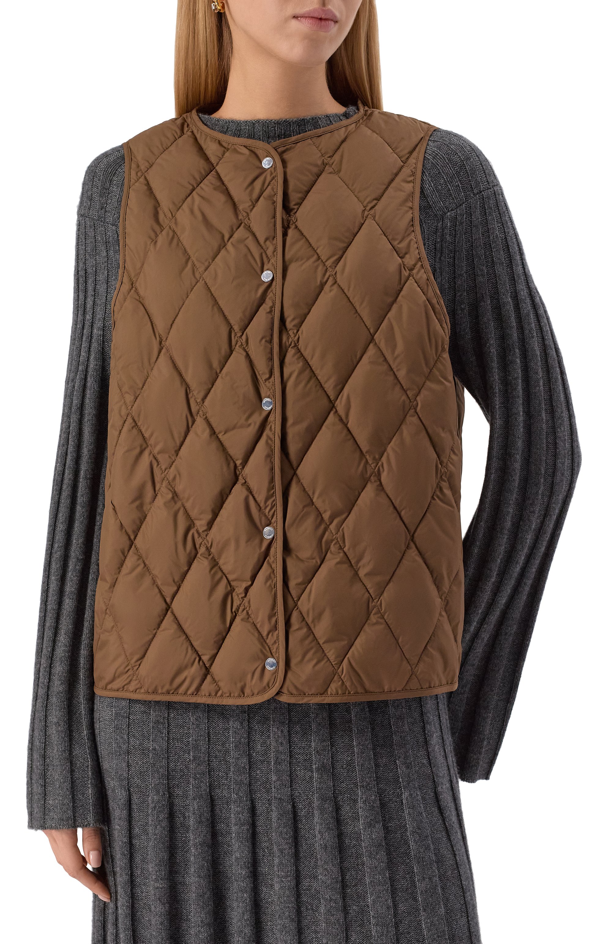 Шерстяное полупальто 12 STOREEZ коричневого цвета по цене 45000 руб., арт. 133362, фото 6 Шерстяное полупальто 12 STOREEZ, арт. 133362, фото 6