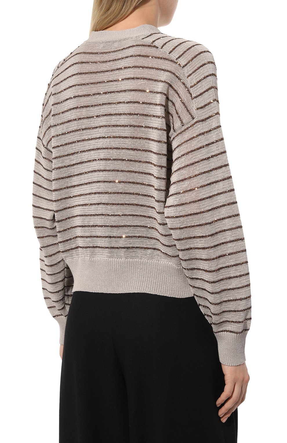 Хлопковый кардиган BRUNELLO CUCINELLI, арт. M7876B1330, фото 4