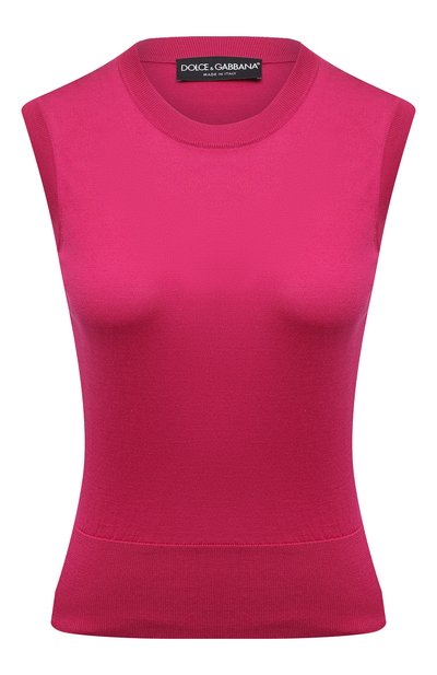 Женский шелковый топ DOLCE & GABBANA, арт. FXC95T/JAS0P