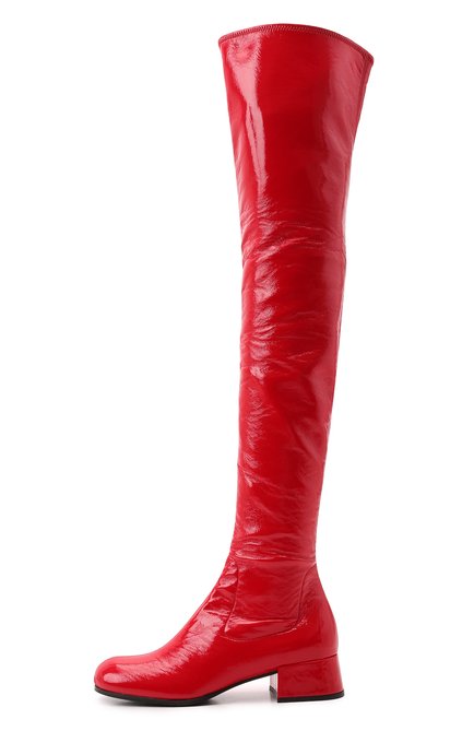 Женские ботфорты PRADA, арт. 1W330M-3LBK-F0011-B035