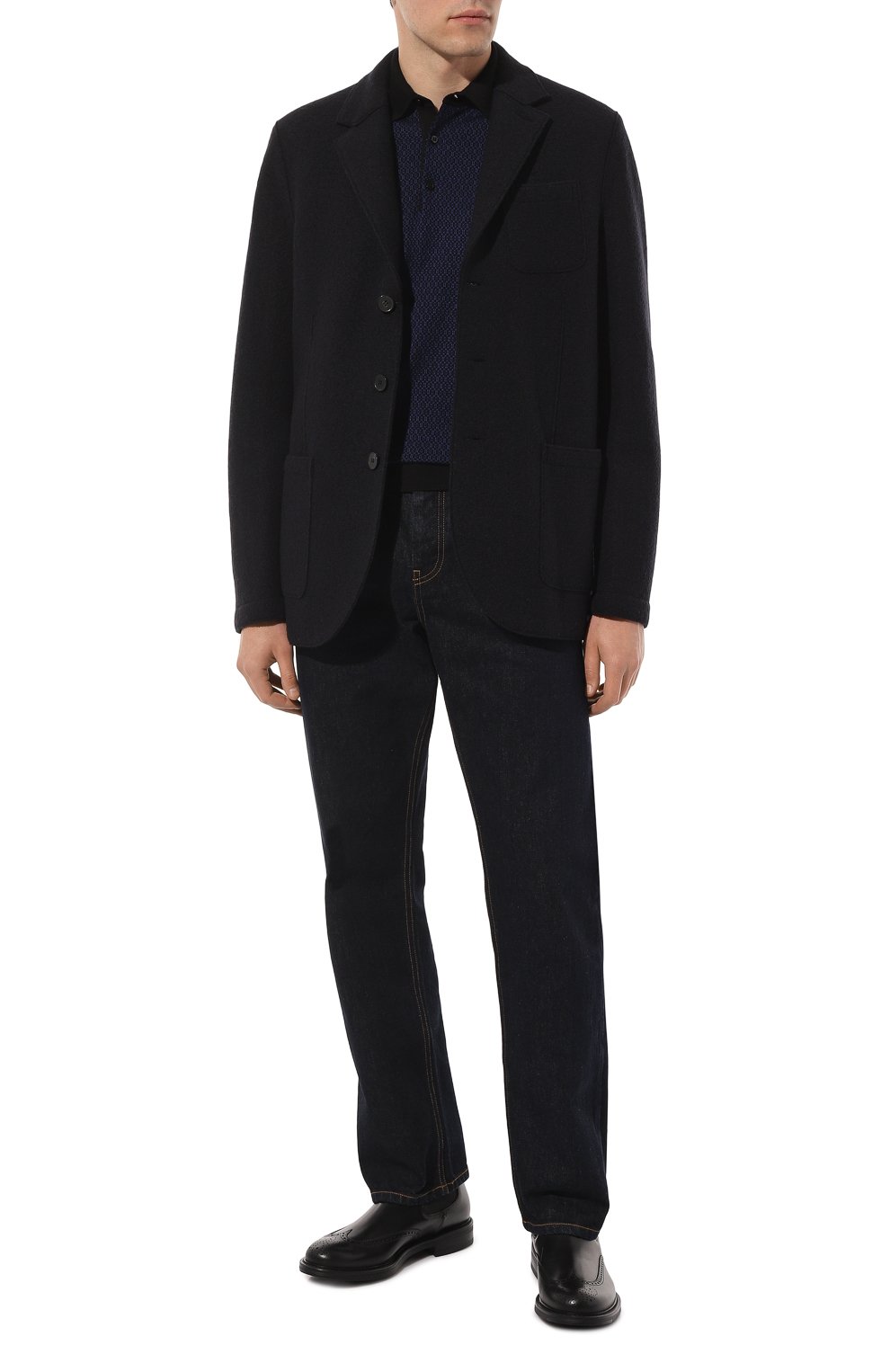 Поло из шерсти и шелка STEFANO RICCI, арт. KE06001AP1/E23302/ALMIS, фото 2