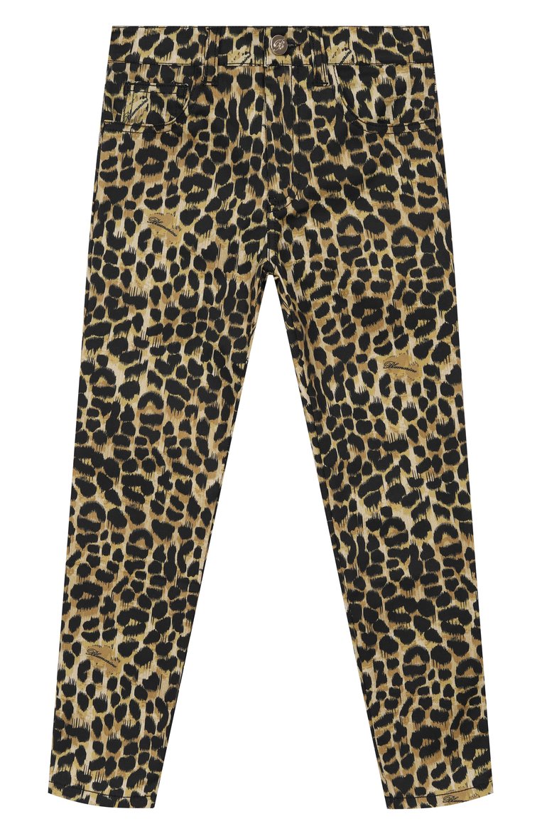 Хлопковые брюки BLUMARINE, арт. BFPA013.0.CEB05/6A-12A, фото 1