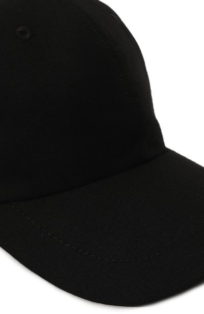 Кашемировая бейсболка COLOMBO черного цвета по цене 45300 руб., арт. CL00115, фото 4 Кашемировая бейсболка COLOMBO, арт. CL00115, фото 4