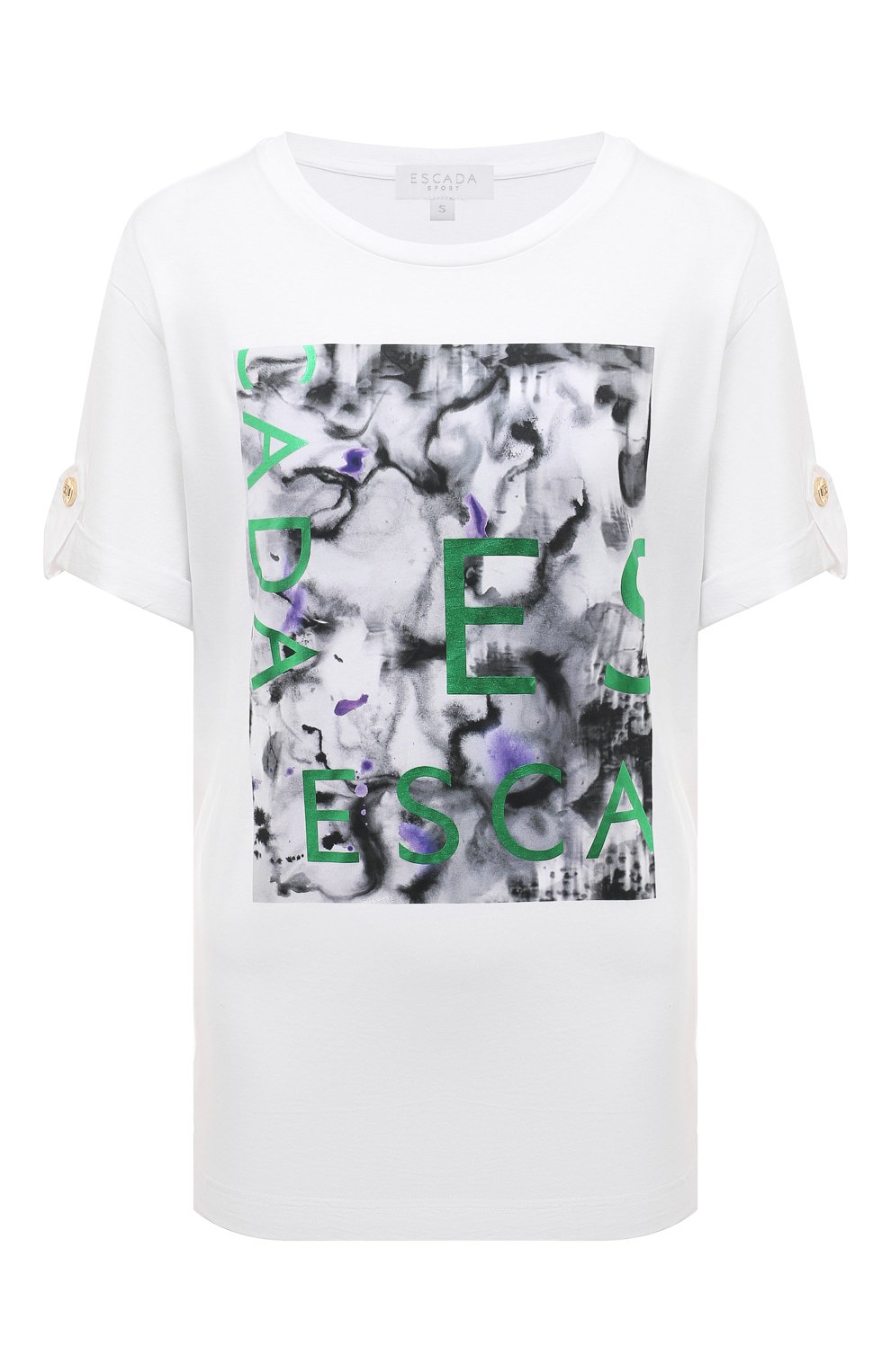 Хлопковая футбол ка ESCADA SPORT, арт. 5037304, фото 1
