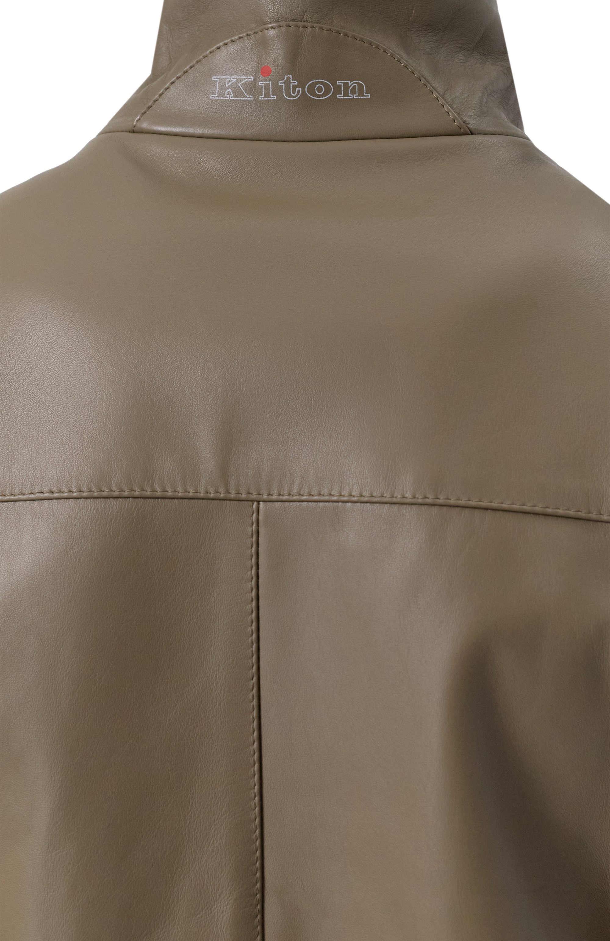 Кожаный бомбер KITON, арт. UW2056V0822F09, фото 6