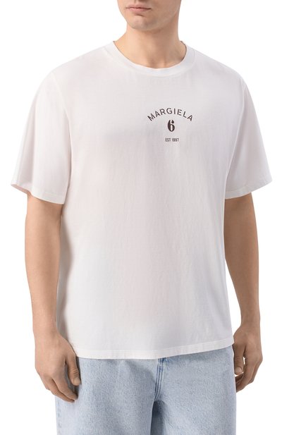 Хлопковая футболка MM6, арт. SH2GC0038/M20048, фото 3