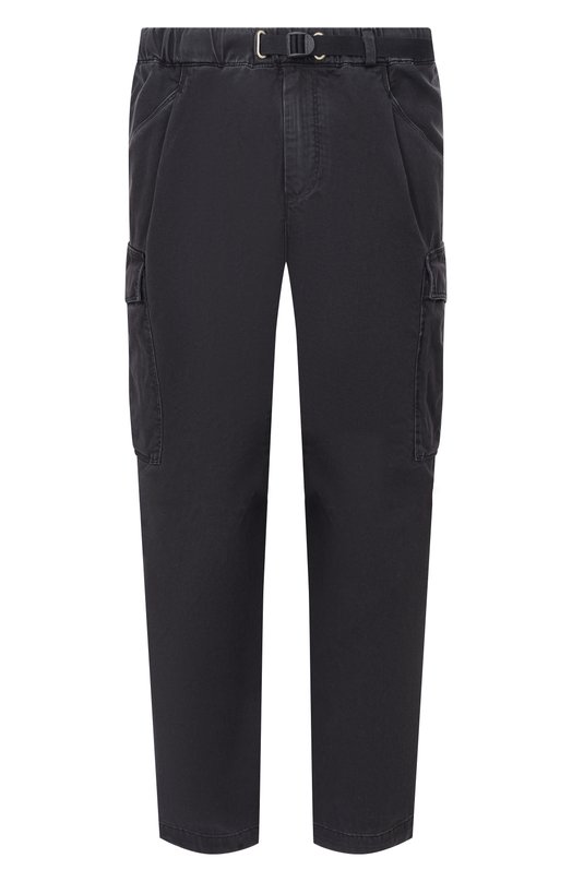 Хлопковые брюки-карго White Sand 26SU69/63 Чёрный 26SU69/63