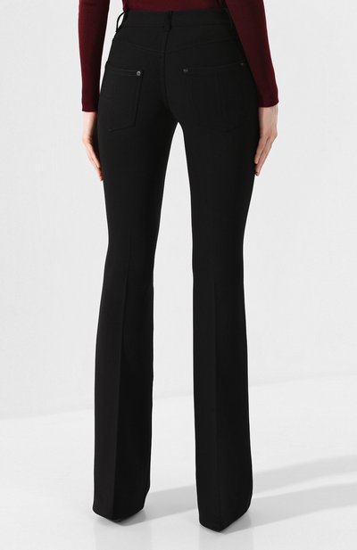 Шерстяные брюки TOM FORD черного цвета по цене 146000 руб., арт. PAW258-FAX431, фото 4 Шерстяные брюки TOM FORD, арт. PAW258-FAX431, фото 4