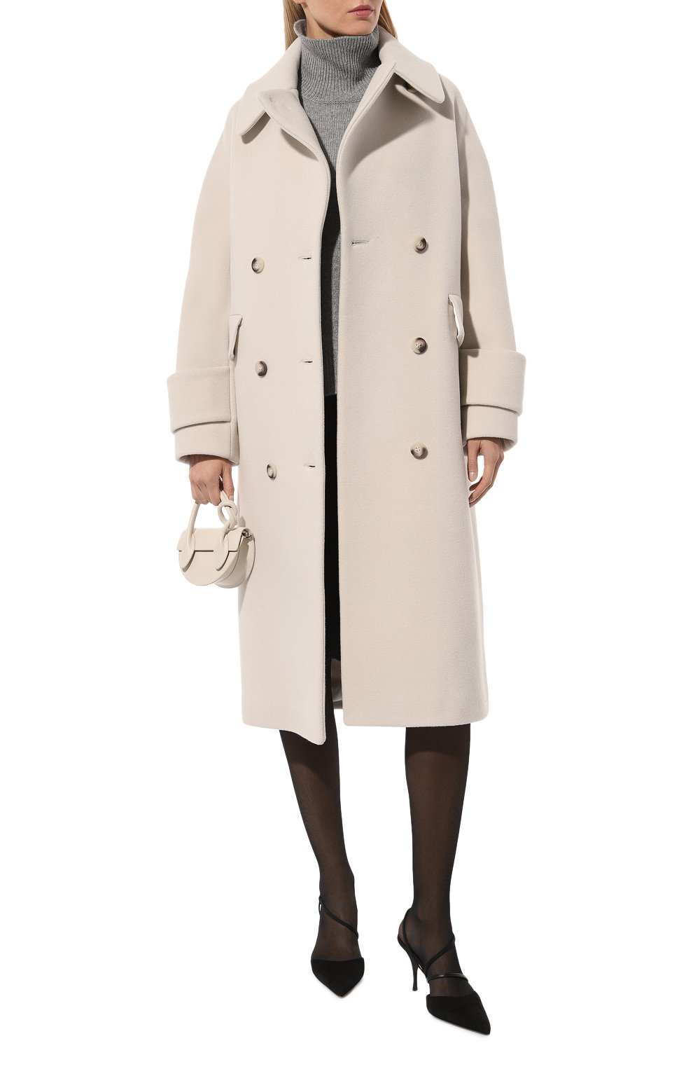 Шерстяное пальто LUDA NIKISHINA, арт. CT/MAXIM/lgrey, фото 2