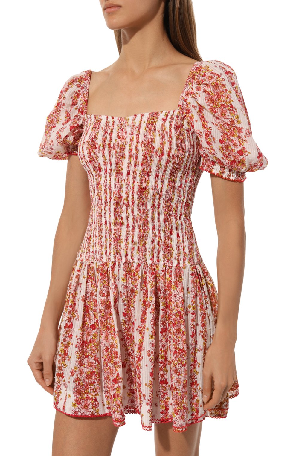 Хлопковое платье POUPETTE ST BARTH, арт. WB6S24N0WFP, фото 3