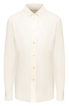 Шелковая рубашка SAINT LAURENT, арт. 395733/Y100W, фото 1