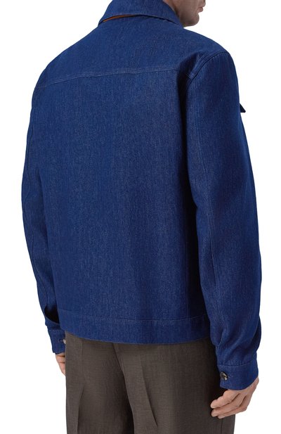 Джинсовая куртка KITON, арт. UW2334V0832H, фото 4