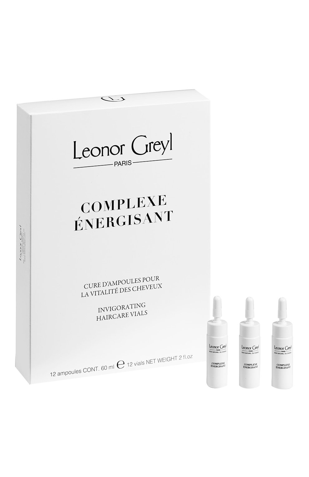 Комплекс энергетический от выпадения волос complex energising  (12x5ml) LEONOR GREYL, арт. 2016, фото 1