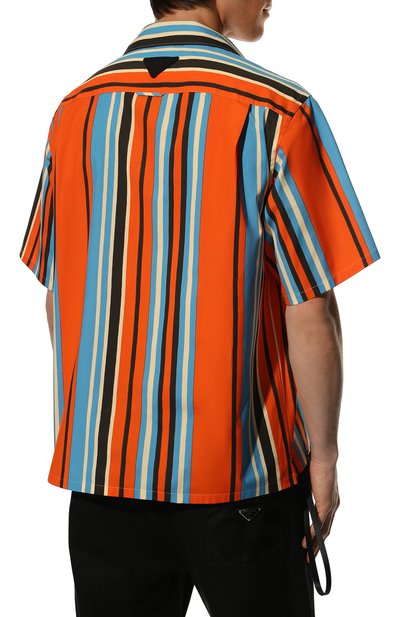 Хлопковая рубашка PRADA, арт. UCS339-10P3-F0049-211, фото 4