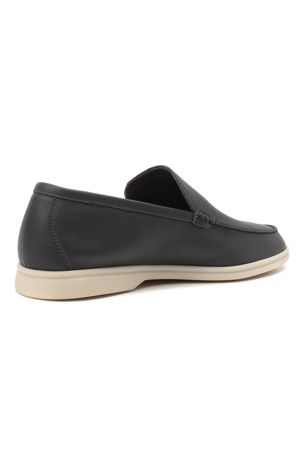 Кожаные лоферы summer walk LORO PIANA, арт. FAI1528, фото 4