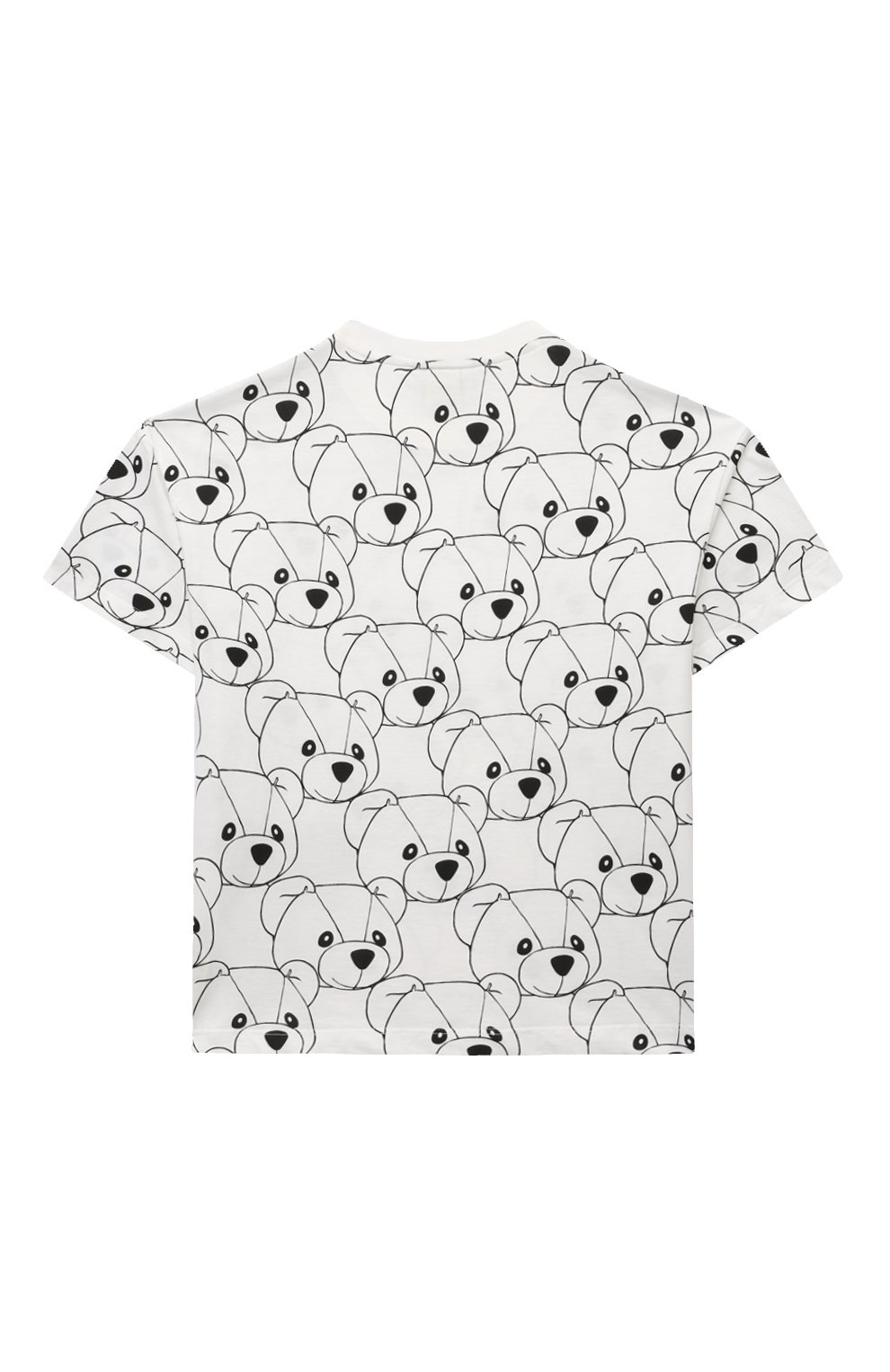 Хлопковая футболка FENDI, арт. JUI152/7AJ/8-12+, фото 2