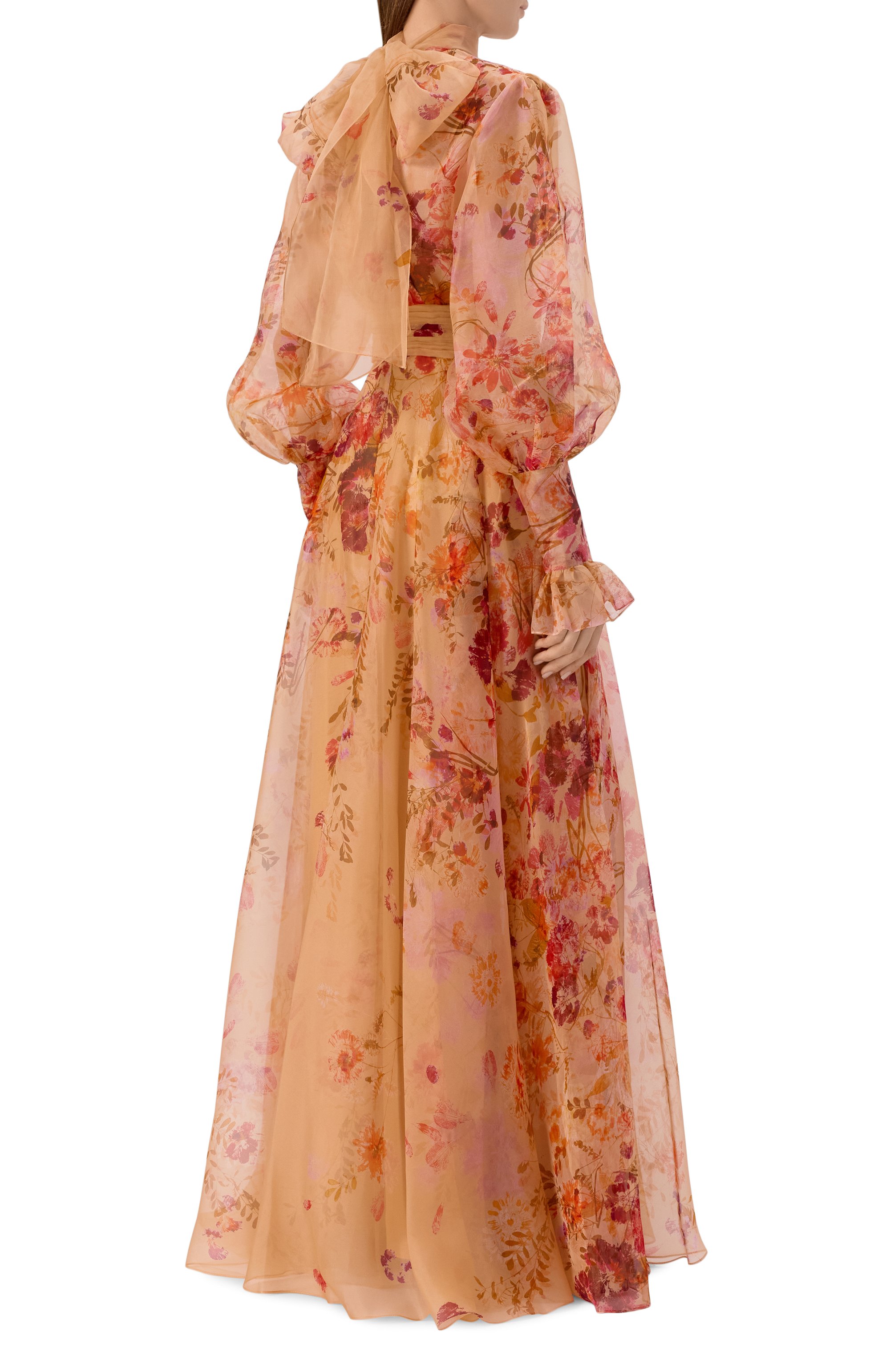 Шелковое платье ZUHAIR MURAD, арт. SDR26028/0RSI011, фото 3