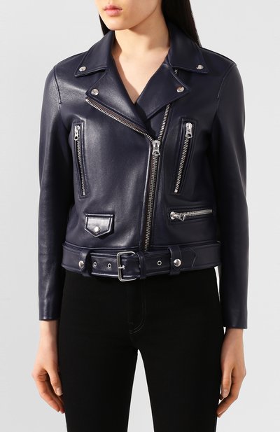 Кожаная куртка ACNE STUDIOS, арт. A70060/W, фото 3