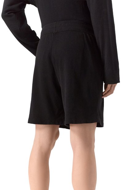 Хлопковые шорты JAMES PERSE черного цвета по цене 30850 руб., арт. MXA4192, фото 4 Хлопковые шорты JAMES PERSE, арт. MXA4192, фото 4