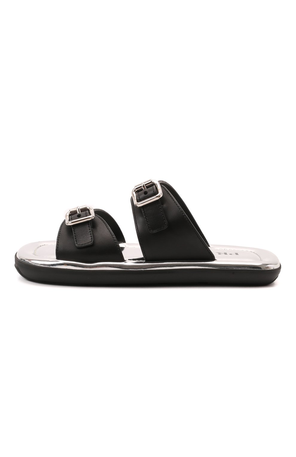 Кожаные шлепанцы PRADA, арт. 1XX628-248-F0632-020, фото 2