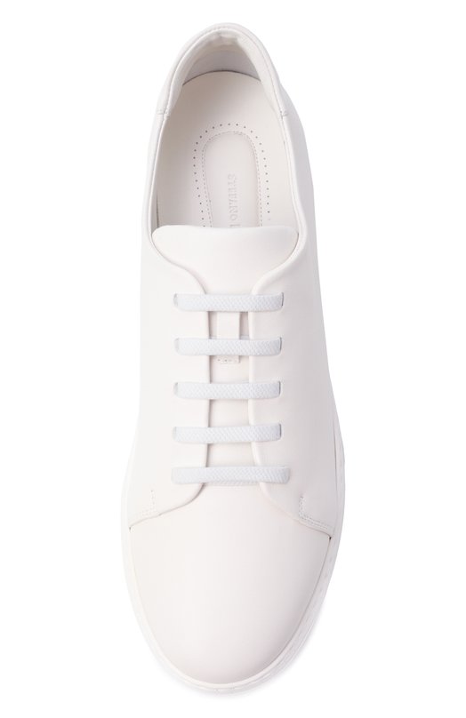 Кожаные кеды Stefano Ricci UC34G5285/NPS Белый  UC34G5285/NPS Фото 6