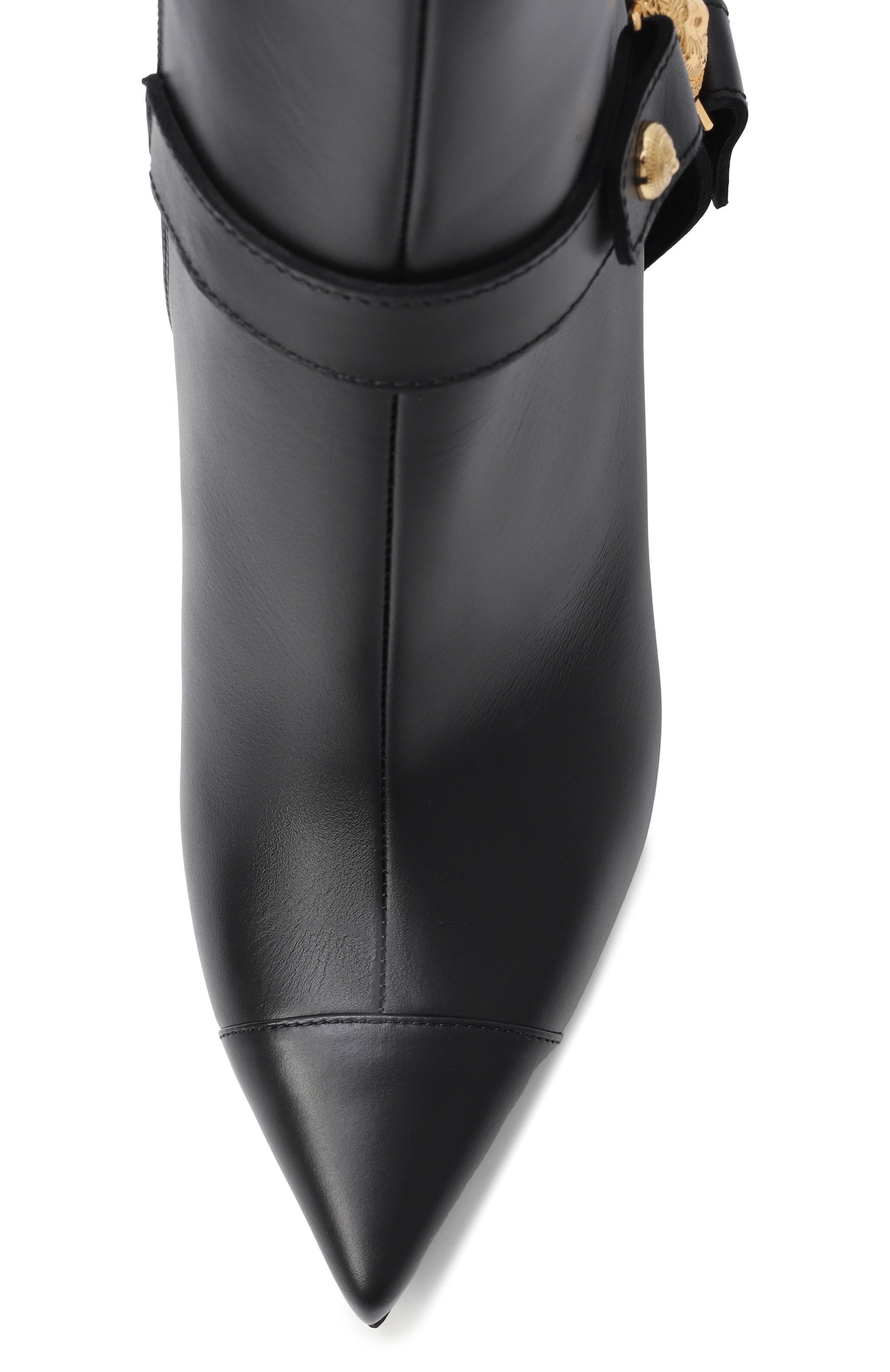 Кожаные ботильоны eva BALMAIN, арт. FN0TE012/LVIT, фото 6