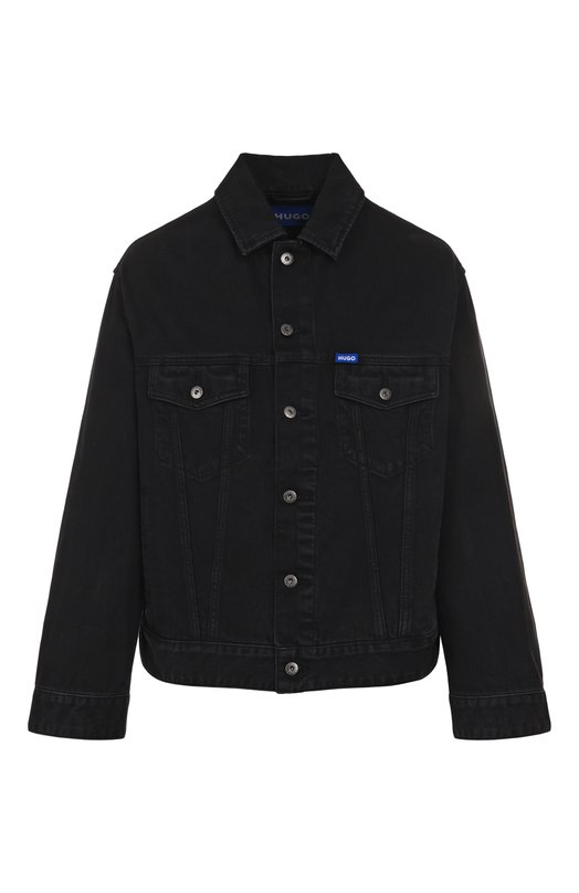 Джинсовая куртка HUGO Blue 50541727 Чёрный 50541727