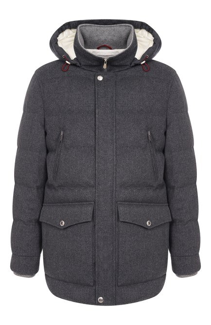 Мужская шерстяной пуховик BRUNELLO CUCINELLI, арт. MM4701823