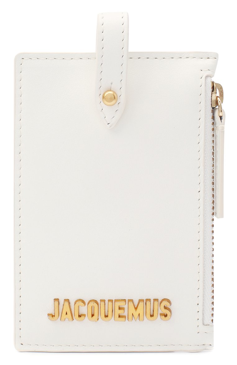 Женский пояс JACQUEMUS белого цвета, арт. 203AC29/300110 | Фото 2 (Кросс-КТ: Широкие; Материал: Натуральная кожа; Нос: Не проставлено)