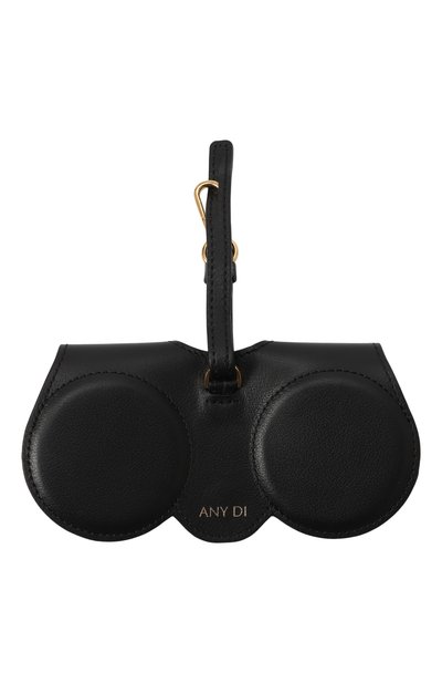 Кожаный футляр для очков ANY DI, арт. SP101602 BLACK G0LD, фото 2