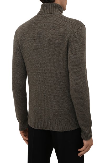 Кашемировый свитер RALPH LAUREN хаки цвета по цене 188000 руб., арт. 790846096, фото 4 Кашемировый свитер RALPH LAUREN, арт. 790846096, фото 4