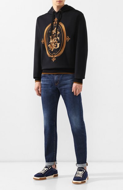 Хлопковое худи DOLCE & GABBANA, арт. G90F9T/HH7YT, фото 2