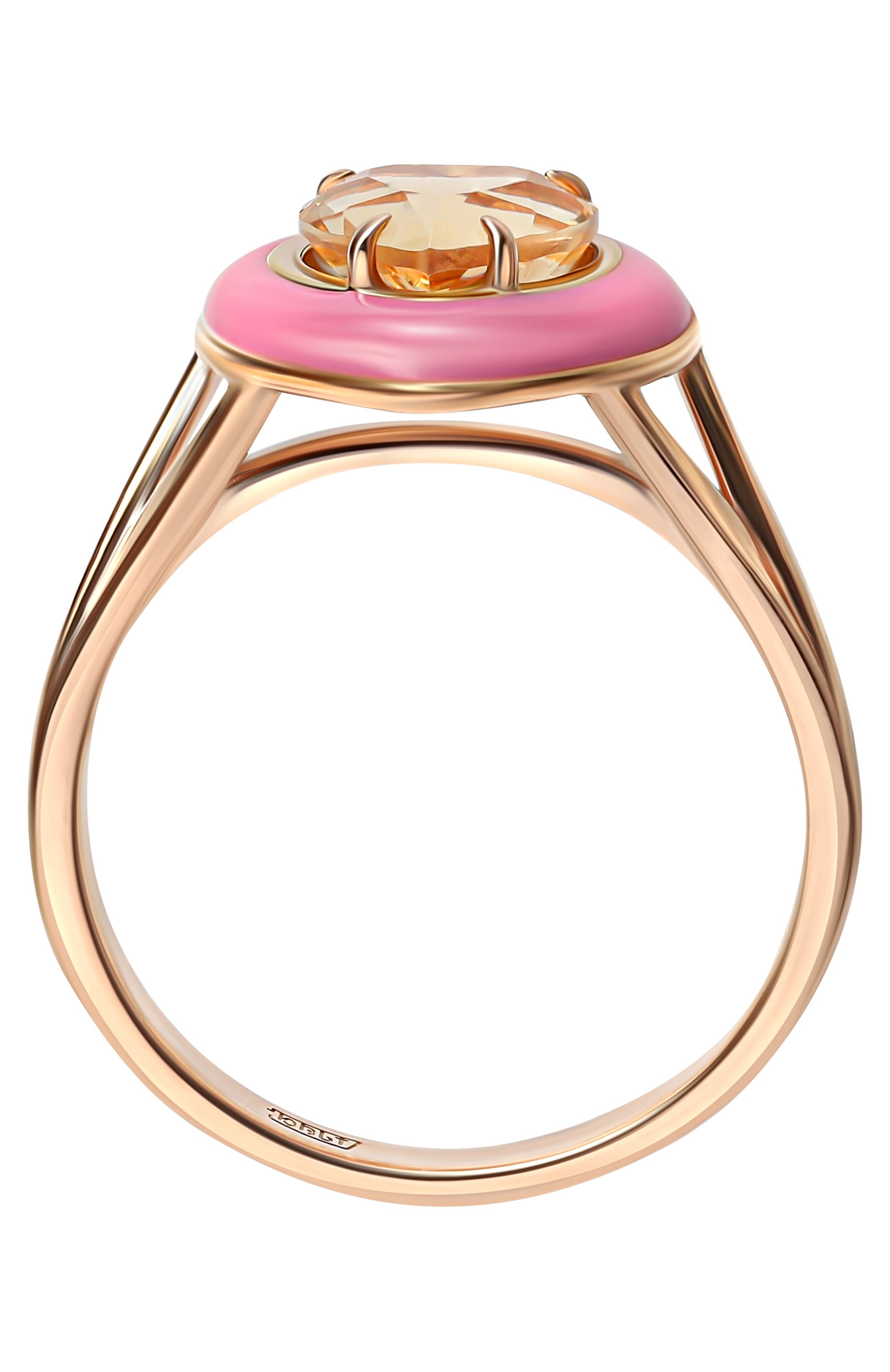 Кольцо courage с цитрином MOONKA, арт. crg-r-ctr, фото 4