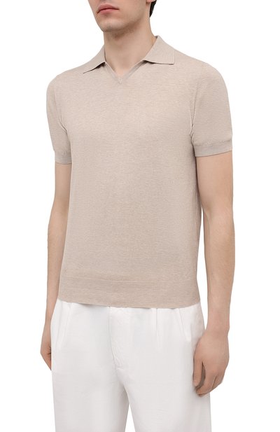 Хлопковое поло BRUNELLO CUCINELLI, арт. M29800145, фото 3