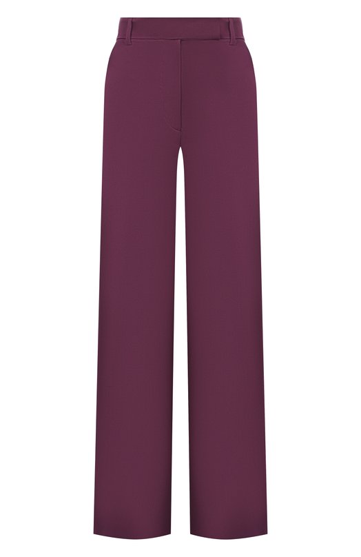 Брюки из вискозы Dries Van Noten 010946/3177 Фиолетовый 010946/3177