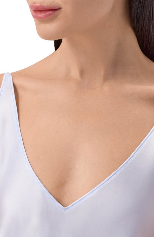 Атласный топ Dorothee Schumacher 449726 Голубой  449726 Фото 5