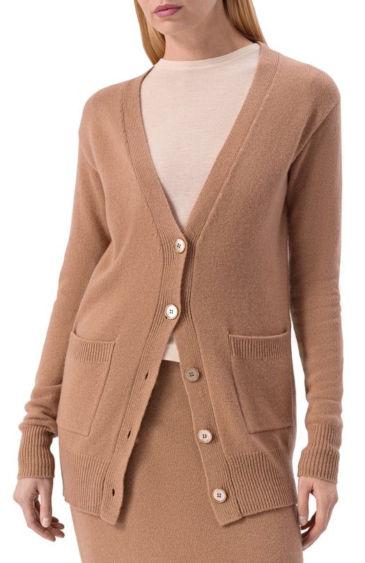 Кашемировый кардиган MVST M25.1MW.K409 Бежевый  M25.1MW.K409 Фото 3