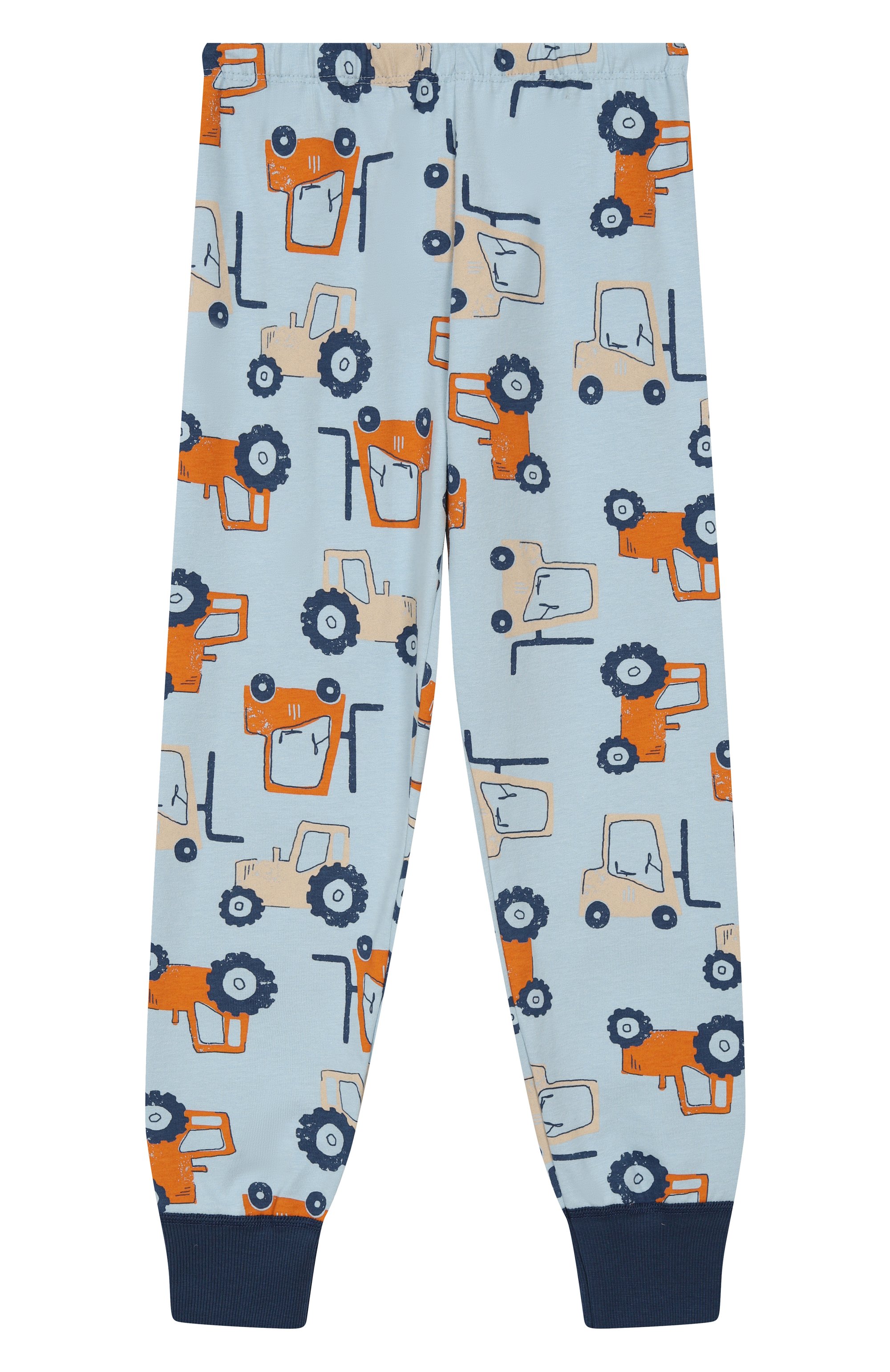 Хлопковая пижама SANETTA голубого цвета по цене 8195 руб., арт. 233625, фото 4 Хлопковая пижама SANETTA, арт. 233625, фото 4