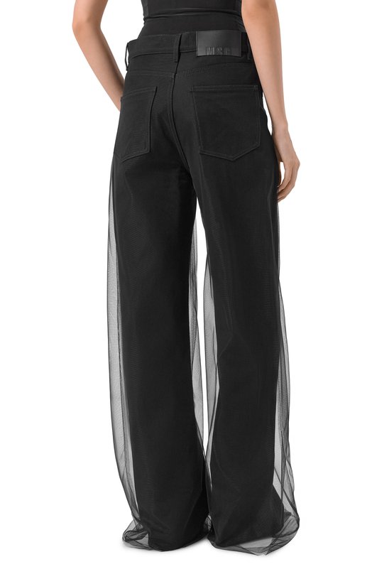 Джинсы MSGM 3942MDP233/257986 Чёрный  3942MDP233/257986 Фото 4