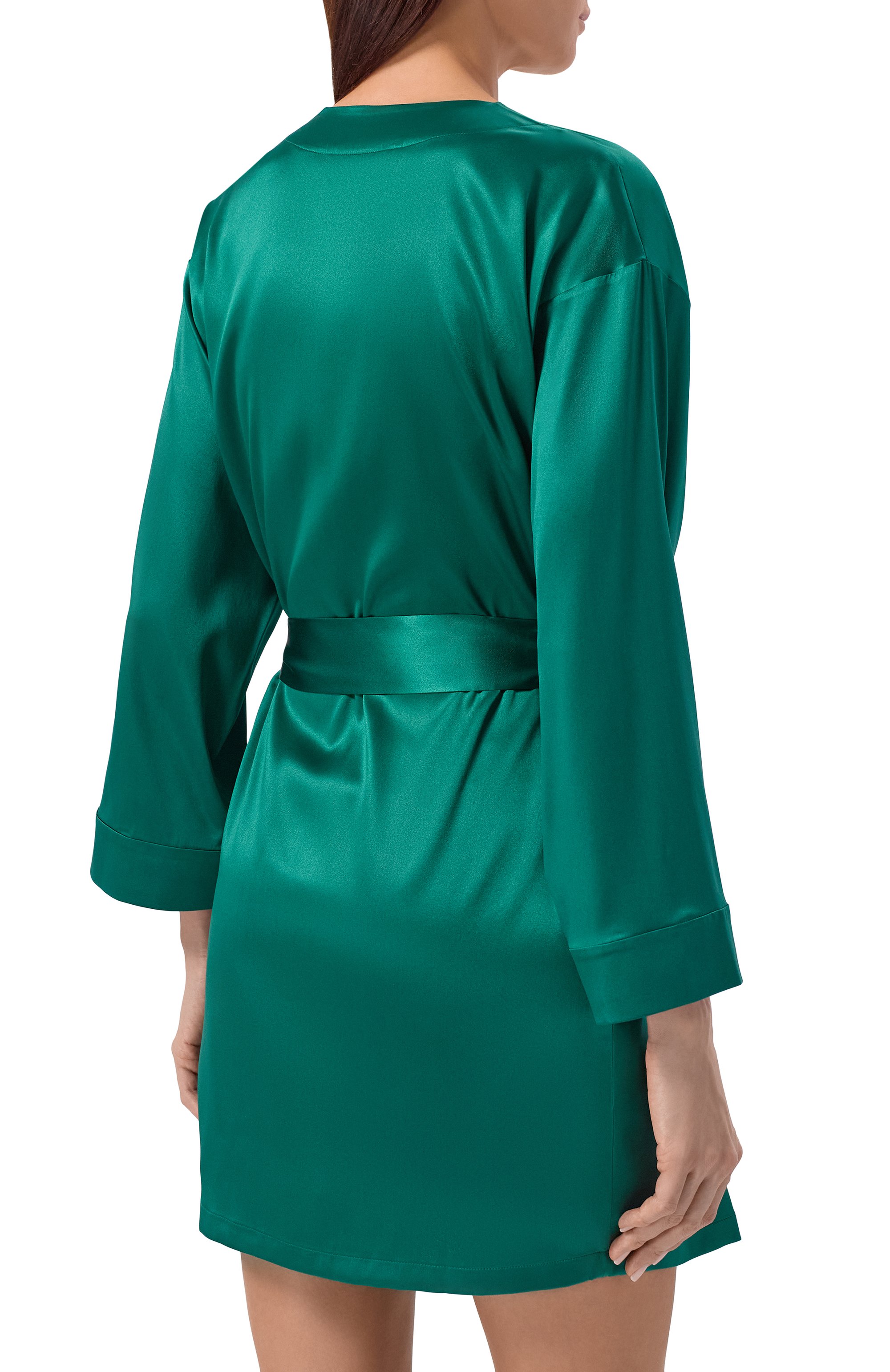 Шелковый халат I.D. SARRIERI, арт. J5361, фото 4