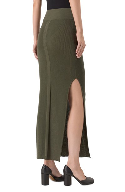 Шерстяная юбка RICK OWENS, арт. RP02E4619/RIBM, фото 4