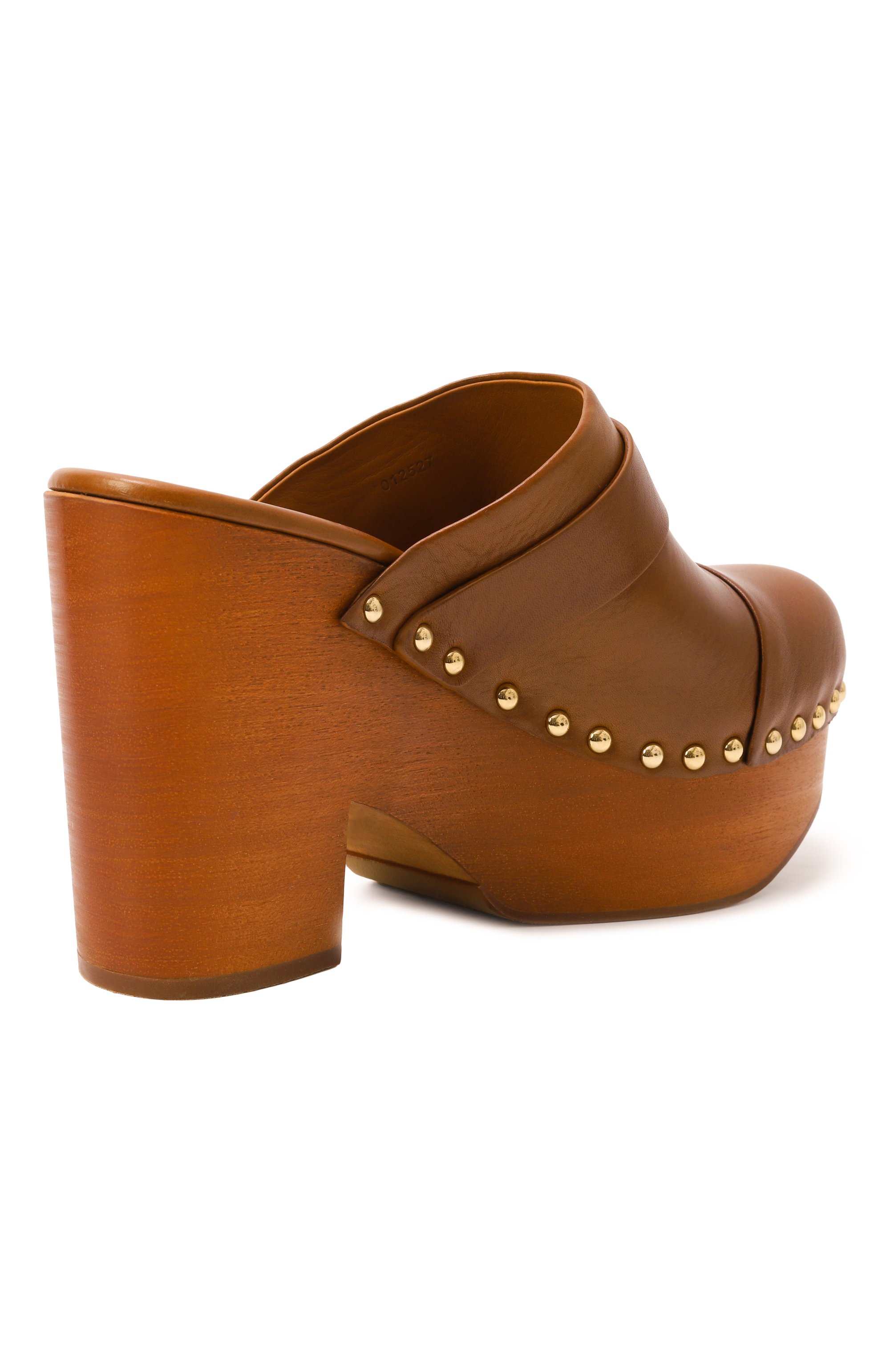 Кожаные сабо jeannette CHLOÉ, арт. CHC24A02TLT, фото 5