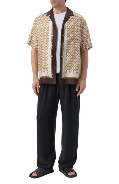 Кожаные шлепанцы GUCCI, арт. 834940/AADMJ, фото 2