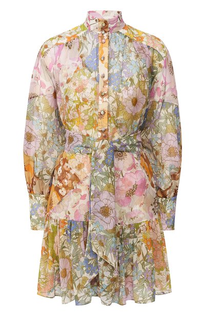 Платье из смеси хлопка и шелка ZIMMERMANN, арт. 7730DSUP, фото 1