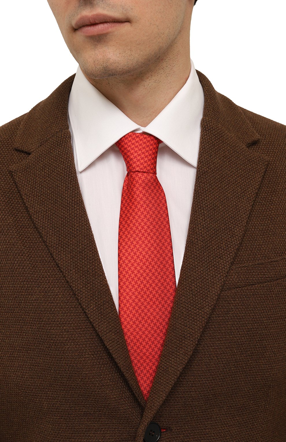 Шелковый галстук KITON, арт. UCRVKPC07H56, фото 2