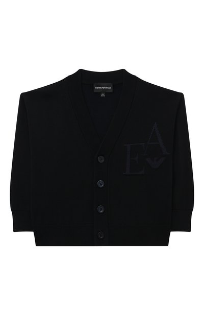 Кардиган из хлопка и вискозы EMPORIO ARMANI, арт. 3D4M52/4MHUZ, фото 1