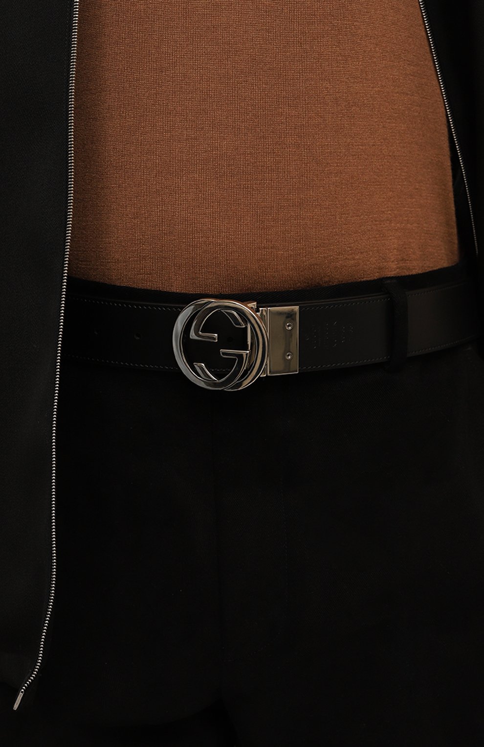 Двусторонний ремень GUCCI, арт. 473030/KGDHN, фото 3